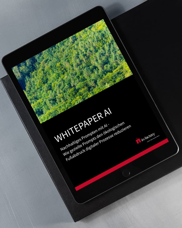 Whitepaper Mockup Nachhaltiges Prompten mit AI